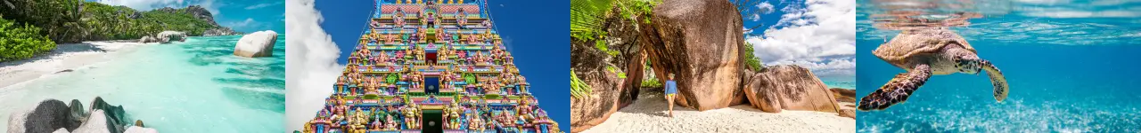 Seychelles landscapes
